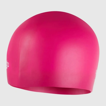 Шапочка для плавания Speedo Moulded Silc, силикон (розовый)